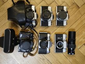 Parduodu analoginius fotoaparatus ir M42 objektyvu