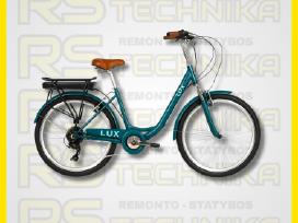 Moteriškas elektrinis miesto dviratis 500w / 450wh