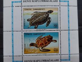 Turkija 1989 vežliai, švarus, Michel block28