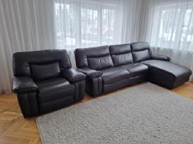 Odinių baldų komplektas