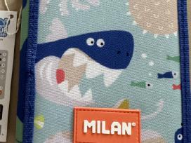 Milan 3 skyrių penalas su priemonių komplektu