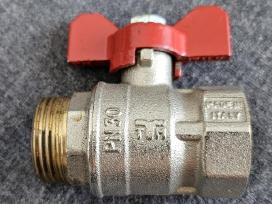 Ventilis rutulinis tiesus Pn30 Dn20 3/4''