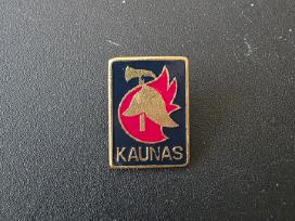Gaisrininkų Kaunas ženkliukas