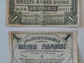 Latviški banknotai 1919m.