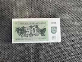 50 talonų 1992 m. Kurtiniai