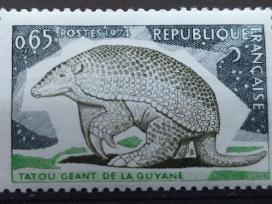 Prancūzija 1974 gyvūnas, švarus, Michel 1892