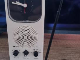 Radio imtuvas-laikrodis žadintuvas