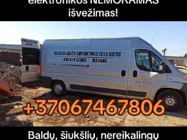 Metalo supirkimas, baldų, šiukšlių išvežimas!