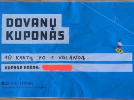 Vandenlenčių dovanų kuponas