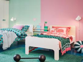 Ikea Slakt keičiamo ilgio lovos vaikų kambariui