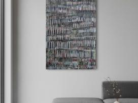 Didelis abstraktus paveikslas 170cm x100 cm