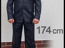 Juodas vyriškas kostiumas 170-96, 174 cm
