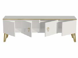 Parduodu TV staliukas Kalune Design Caprice, aukso