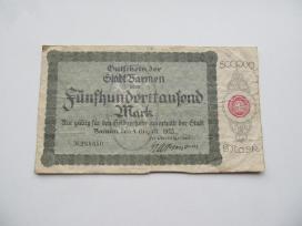 500 000 markiu , Barmen Vokietija , 1923