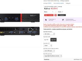 Lenovo M600 tiny kompiuteris su 8gb RAM- tik 40€