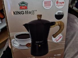 King Hoff Aliuminis espreso kavos aparatas