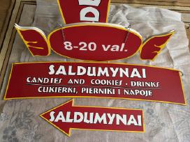 Nauja labai kokyb. Lauko ar kt. prekybinė reklama