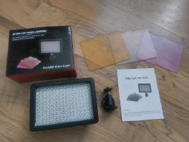 160 LED Video lempa 12w 1280lm
