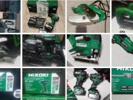 Hikoki(hitachi) 18v ir 36v irankiai
