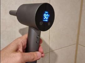 Galingas plaukų džiovintuvas, fenas su LED ekranu