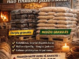 Parduodame Kokybiškas Granules Šildymui