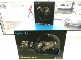 Naudota Logitech G29 vairas Sony PS3 Ps4 ir Pc