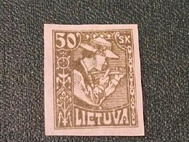 Lietuva 1921 m. Standartukas, kirptinis