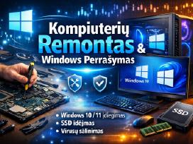 Perrašymas Windows 10/11 kompiuterio remontas