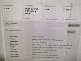 I7-4770/16gb/128gb SSD/1 T HDD, Gtx 1050 (2gb)