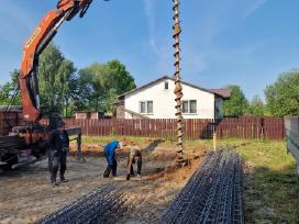 Cfa polių gręžimas nuoma,važiuojam į kitus miestus