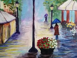 Paveikslas „Kaita", painting Change