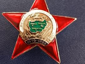 Afganistano veteranui