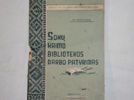 Sokų kaimo bibliotekos darbo patyrimas 1956m.
