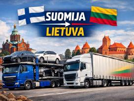 Automobilių pervežimas Lietuva-suomija-Lietuva