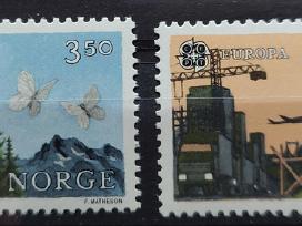 Norvegija 1986 Cept, švarus, Michel 946-947