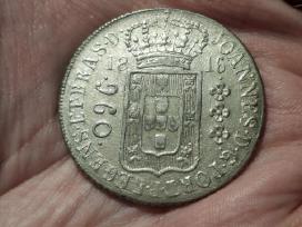 Brazilija 960 reis 1816 sidabras