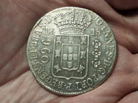 Brazilija 960 reis 1815 sidabras