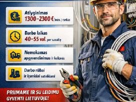 Ieškome Elektrikų