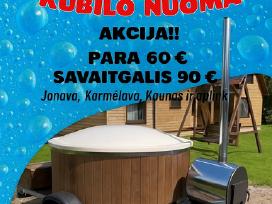 Mobilus kubilas ir Mobili pirtis nuoma nuo 60 eur.