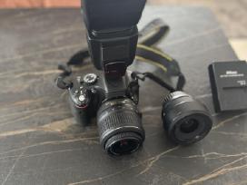 Fotoaparatas Nikon D5100 komplektas
