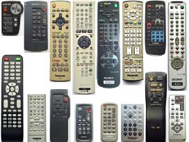 Nuotoliniai pulteliai Vhs, video kameros, Dvd, TV