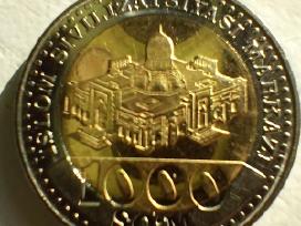 Uzbekijos moneta 1000 som