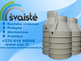 Nuotekų valymo įrenginiai, montavimas, priežiūra