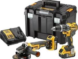 Dewalt Dck2080p2t suktukas ir kampinis šlifuoklis