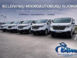 UAB "Keliauk" Naujų keleivinių mikroautobusų nuoma
