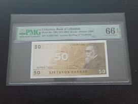 1991 50 Litų Pmg 66 Pirmoji Aa serija