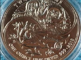Moneta UK 2018m. 2 svarai, sidabras(.999)