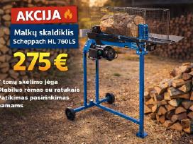 Malkų skaldiklis Scheppach Hl 760ls + stovas