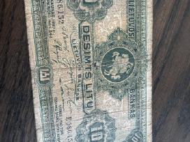 10 litų 1927 Smetonos laikų