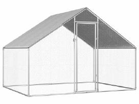 Vidaxl Lauko narvas viščiukams, 2,75x2x1,92m,